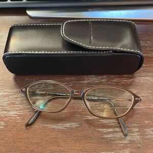 Lauren Hutton vintage L090 coffee eyeglasses